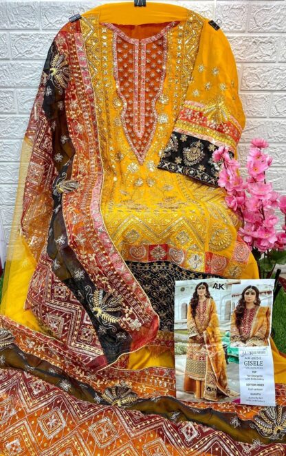 AL KHUSHBU ALK 2025 GISELE- VOL 1 PAKISTANI SUITS ONLINE SHOPPING SURAT