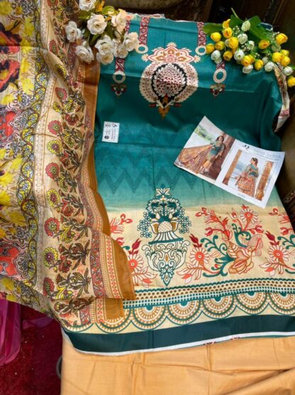 RANG RASIYA KURNOOL LAWN COLLECTION VOL 8 1040 KARACHI SUITS WHOLESALER