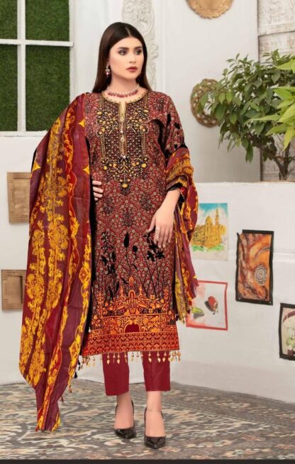 MARIYA B LAWN COLLECTION VOL 4 4004 KARACHI SUITS SINGLE PIECE BUY