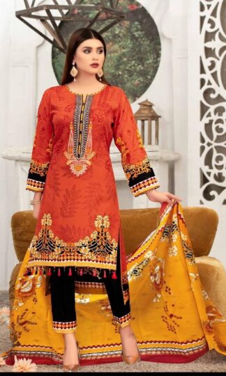 MARIYA B LAWN COLLECTION VOL 4 4006 KARACHI SUITS WHOLESALE IN SURATMARIYA B LAWN COLLECTION VOL 4 4006 KARACHI SUITS WHOLESALE IN SURAT