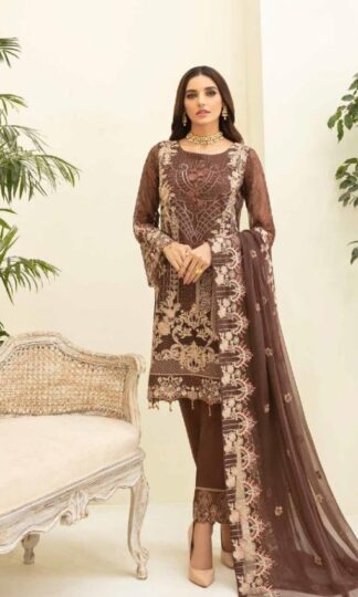 RINAZ FASHION RAMSHA VOL 6 5701 PAKISTANI SUITS WHOLESALERRINAZ FASHION RAMSHA VOL 6 5701