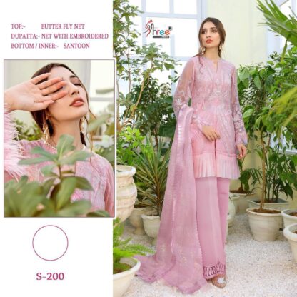 SHREE FABS S 200 PAKISTANI SUITS MANUFACTURER