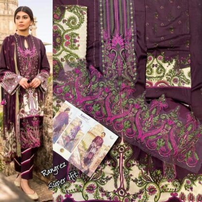 SHREE FABS RANGREZ PREMIUM COLLECTION VOL 5 MINI NX 1147 PAKISTANI SUITS