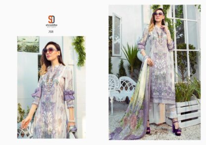 SHRADDHA DESIGNER 701 M PRINT VOL 7 PAKISTANI SUITS COLLECTION