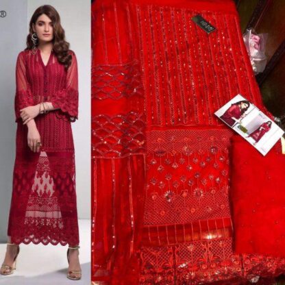 RINAZ FASHION RED PAKISTANI SUITS