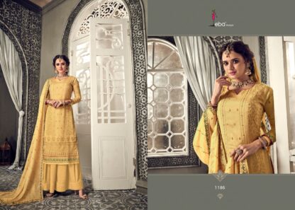 EBA LIFESTYLE KETONIC 1186 YELLOW SALWAR SUITS AT BEST PRICE