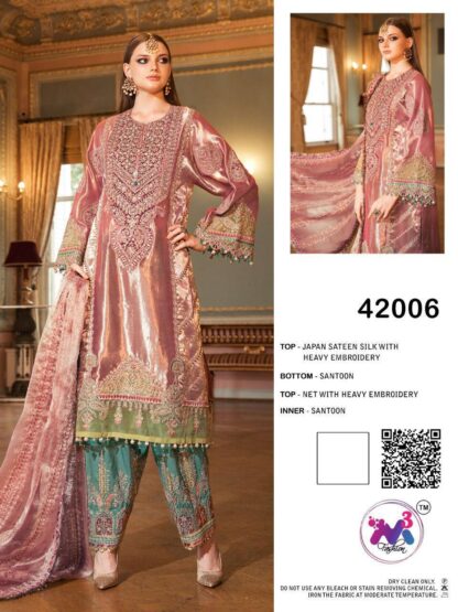 M3 FASHION 42006 MARIYA B MBROIDERED SALWAR KAMEEZ COLLECTION BUY PAKISTANI SALWAR SUITS, BUY PAKISTANI SIUITS ONLINE, DESIGNER SALWAR SUITS WITH PRICE, M3 FASHION 42006 MARIYA B MBROIDERED, PAKISTANI DRESS, Pakistani Replica suits online India wholesale, Pakistani replica suits wholesale surat, PAKISTANI SUITS BEST PRICE, PAKISTANI SUITS MANUFACTURER IN SURAT, PAKISTANI SUITS WHOLESALE, PAKISTANI SUITS WHOLESALE FROM SURAT, SALWAR KAMEEZ SINGLE, WHOLESALE PAKISTANI SUITS  M3 FASHION, Pakistani Suits, Single, Suits