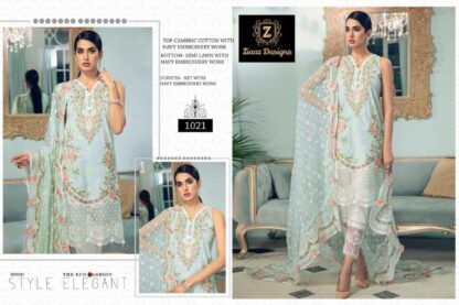 ZIAAZ DESIGNS 1021 PAKISTANI SUITS COLLECTION