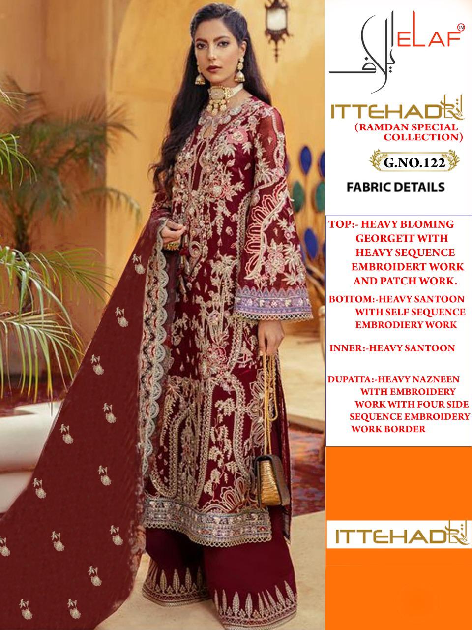 ELAF ITTEHAD 122 RAMDAN SPECIAL COLLECTION AT BEST PRICE