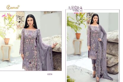 COSMOS AAYRA VOL 11 1274 PAKISTANI SUITS MANUFACTURER IN SURAT