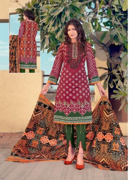 MALHAR LAWN COLLECTION 1006 PAKISTANI SUITS