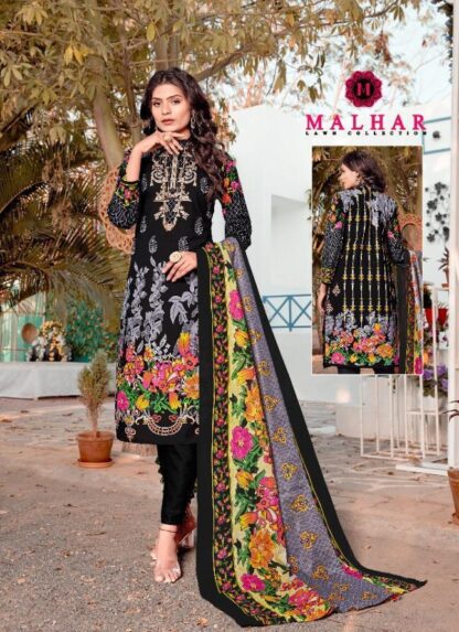 MALHAR LAWN COLLECTION 1008 SALWAR KAMEEZ DEALER