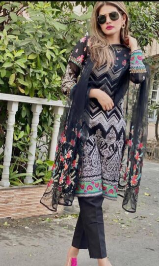 FEPIC ROSEMEEN 2101 MARIA B LAWN COLLECTION PAKISTANI SUITSFEPIC ROSEMEEN 2101 MARIA B LAWN COLLECTION