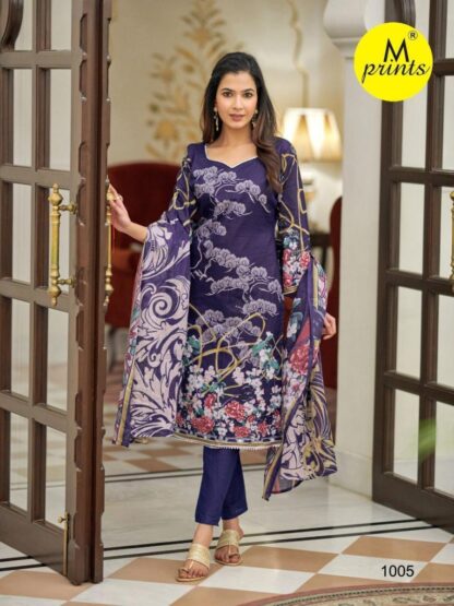 M PRINTS VOL 4 KARACHI SUITS WHOLESALER