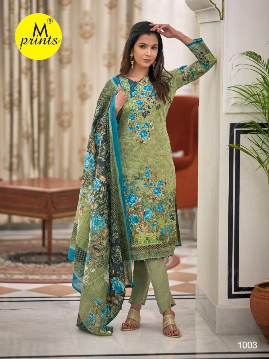 Keval Fab Alija vol 9 Cotton Exclusive Karachi Collection Salwar Suit