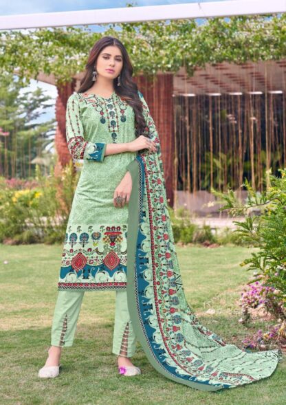 MISHRI CREATION LAWN COTTON VOL 6 6001 TO 6010 SALWAR KAMEEZ WHOLESALER - Image 7