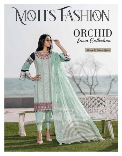 MOTIS FASHION ORCHID LAWN COLLECTION ORIGINAL PAKISTANI SUITS