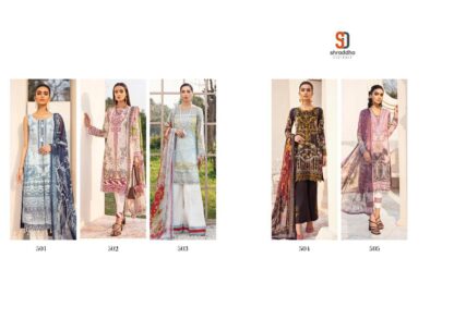 SHRADDHA 501 VINTAGE PAKISTANI SUITS COLLECTION