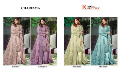 KHAYYIRA SUITS 2002 A CHARIZMA PAKISTANI SUITS IN SURAT