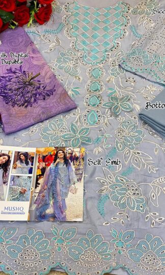 SHREE FABS 1589 MUSHQ PREMIUM LAWN PAKISTANI SUITS COLLECTIONSHREE FABS 1589 MUSHQ PREMIUM LAWN PAKISTANI SUITS COLLECTION