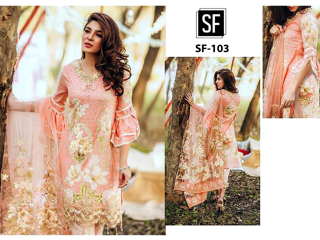 SF 103 PAKISTANI SUITS AT WHOLESALE PRICE