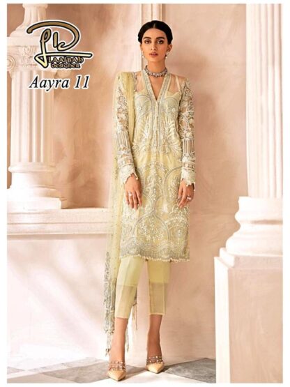 LAAIBAH DESIGNER AAYRA VOL 6 PAKISTANI SUITS IN SINGLE