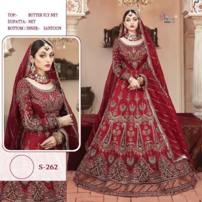 SHREE FABS S 262  RED HEAVY PAKISTANI SUITS IN SINGLE AL RABIHA PRINTED SALWAR KAMEEZ, SALWAR KAMEEZ BEST PRICE, SALWAR KAMEEZ WHOLESALE  Pakistani Suits, Salwar Kameez, SHREE FABS, Single, Suits