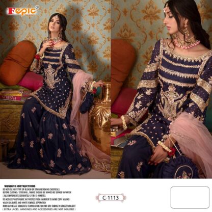FEPIC ROSEMEEN C 1113 PAKISTANI SALWAR SUITS IN SINGLE