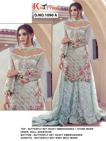 KHAYYIRA SUITS SAIRA 1090 A PAKISTANI SUITS MANUFACTURER IN SURAT