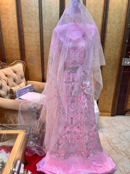 SHRADDHA DESIGNER 001 PINK PAKISTANI SUITS LATEST COLLECTION