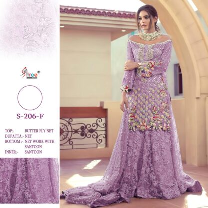 SHREE FABS S 206 F PAKISTANI SALWAR KAMEEZ SUPPLIER