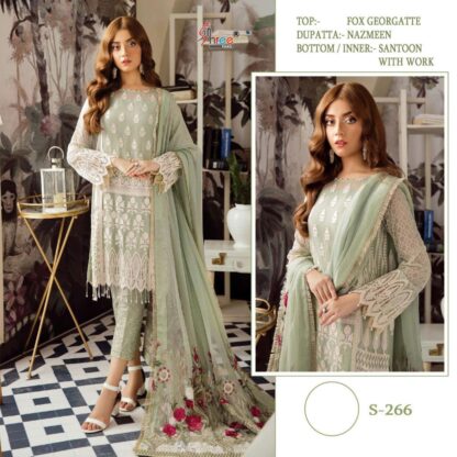 SHREE FABS S 266 PAKISTANI SUITS BEST PRICE