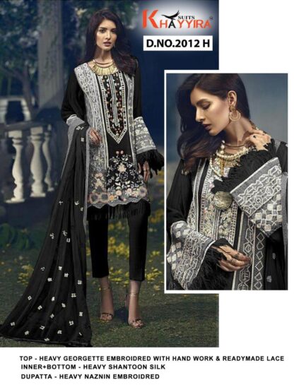 KHAYYIRA SUITS CROSS STITCH 2012 H ONLINE SHOPPING SITES IN INDIA