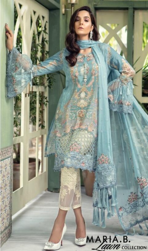 FEPIC ROSEMEEN 2104 MARIA B LAWN COLLECTION PAKISTANI SUITS ONLINE
