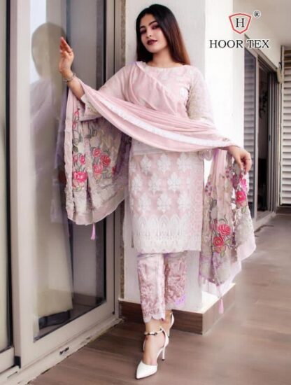 HOOR TEX 18001 PAKISTANI SUITS WHOLESALER IN INDIA