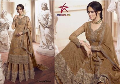 MISHAAL FAB 8003 H DESIGNER SALWAR SUITS WITH PRICE