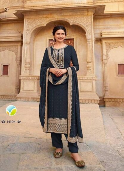 VINAY FASHION 14104 KASEESH ANDAAZ SALWAR KAMEEZ WHOLESALER