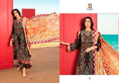 SHRADDHA DESIGNER 403 NOOR VOL 4 SIFFLI COLLECTION SALWAR SUITS WITH PRICE