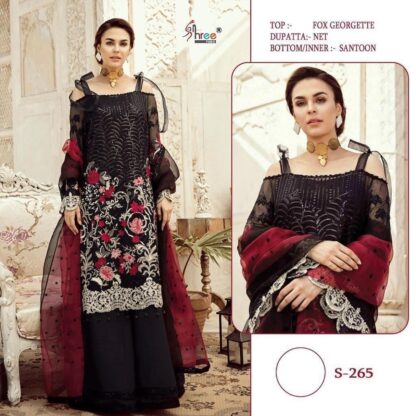 SHREE FABS S 265 PAKISTANI SUITS SINGLE PIECE