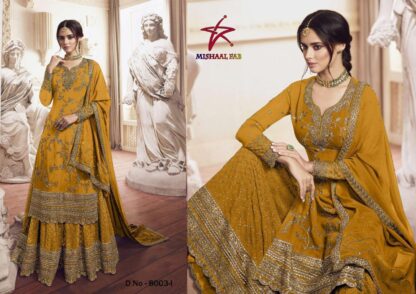 MISHAAL FAB 8003 I PAKISTANI SALWAR SUITS SUPPLIER