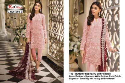 KHAYYIRA SUITS 1060 B PAKISTANI SUITS WHOLESALER IN INDIA