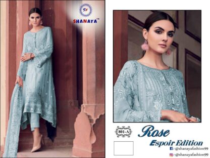 SHANAYA ROSE ESPOIR EDITION 801 A DESIGNER SALWAR KAMEEZ WITH PRICE