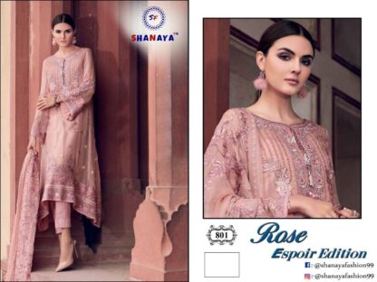 SHANAYA ROSE ESPOIR EDITION 801 PAKISTANI SUITS ONLINE SHOPPING