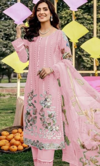 SANIYA TRENDZ ST 501 B ROUCHE PAKISTANI SUIT ONLINE