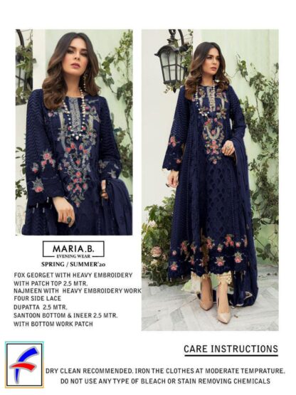 MARIA B SUPER HIT DESIGN PAKISTANI SUITS WHOLESALER INDIA - Image 9