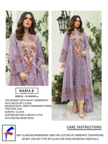 MARIA B SUPER HIT DESIGN PAKISTANI SUITS WHOLESALER INDIA - Image 12