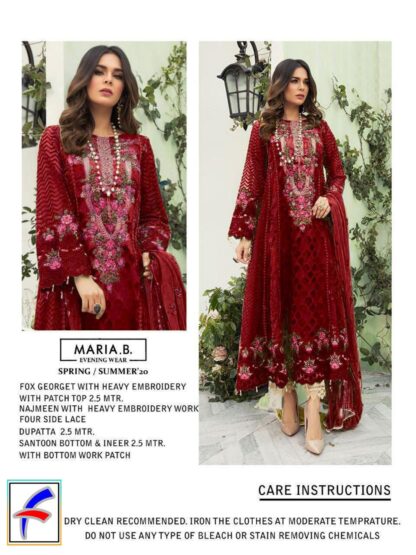 MARIA B SUPER HIT DESIGN PAKISTANI SUITS WHOLESALER INDIA - Image 14