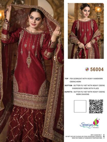 SANIYA TRENDZ 56004 SALWAR KAMEEZ IN SINGLE