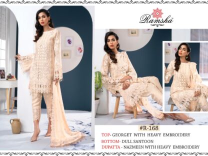 RAMSHA FASHION R 168 SALWAR KAMEEZ BEST PRICE