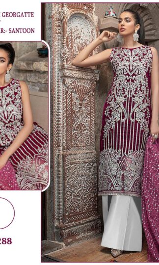 SHREE FABS S 288 PAKISTANI SUITS WHOLESALER FROM SURATSHREE FABS S 288 PAKISTANI SUITS WHOLESALER FROM SURAT